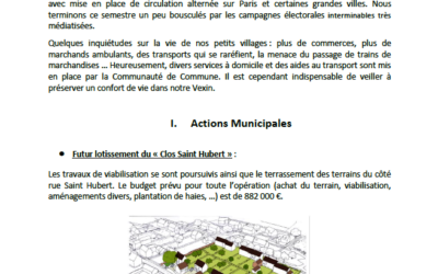 Bulletin d’information n°7