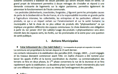 Bulletin d’information n°5