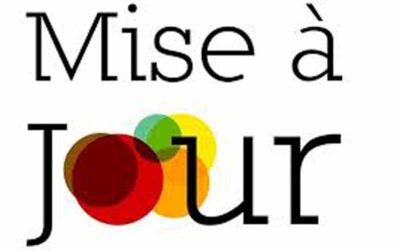Mise à jour du site internet